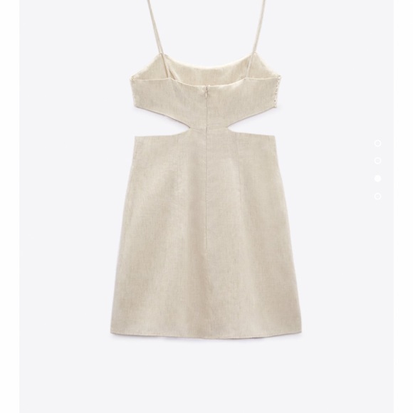 ZARA COMBINATION CROCHET CUT OUT DRESS - Picture 9 of 11